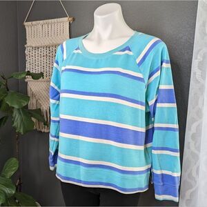 Wildfox Striped Sweater Size Large